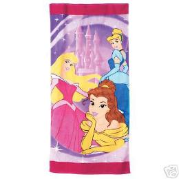disney princess beach towel