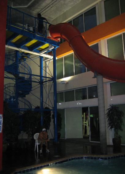 Water Slide at Dunes Village Resort in Myrtle Beach - Largest indoor water park in all of Myrtle Beach SC