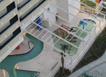 Dunes Village Resort Kiddie Pools at Dunes Village in Myrtle Beach - Largest indoor water park in all of Myrtle Beach SC